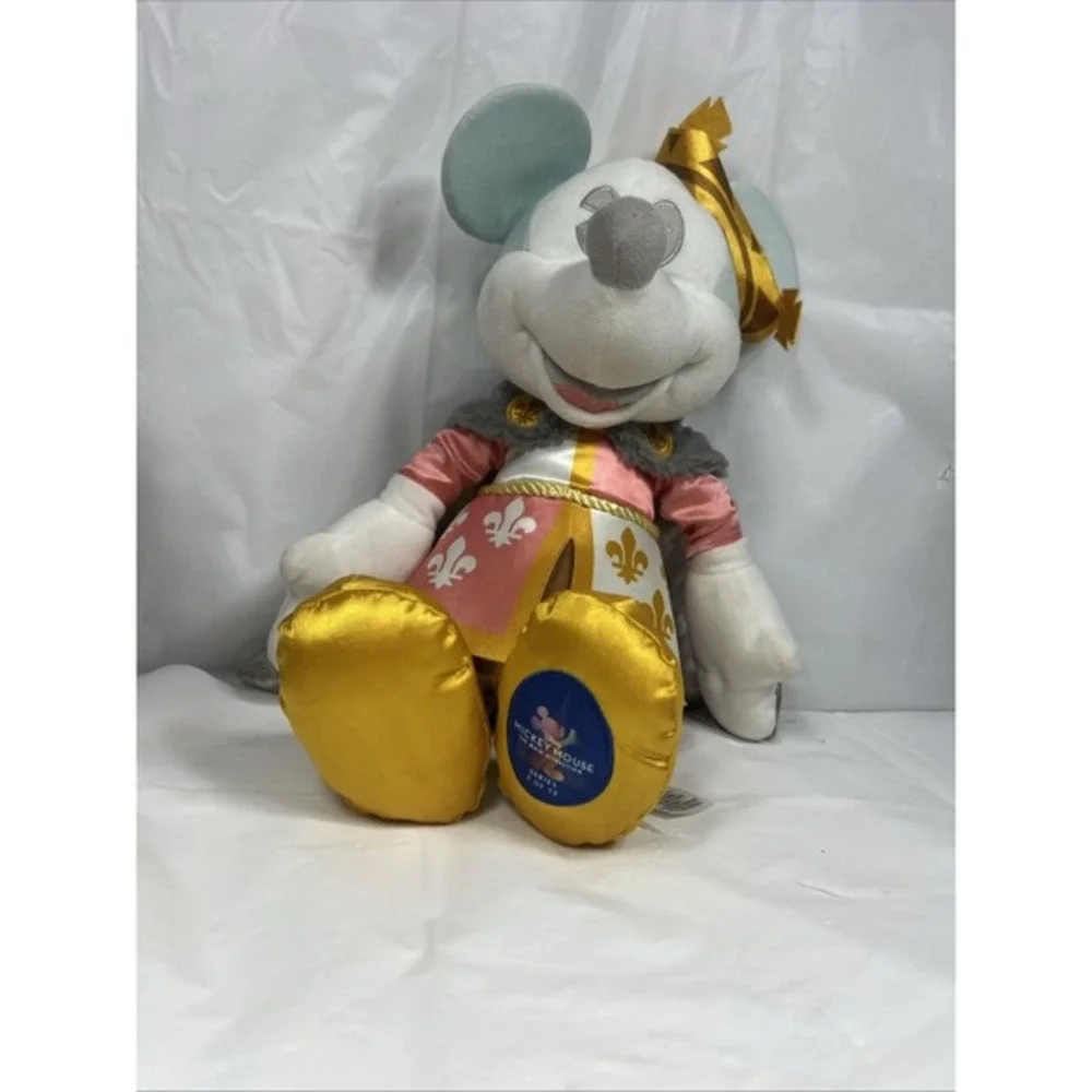 Disney Mickey Mouse The Main Attraction Plush King Arthur‎ Carousel Ltd 7/12